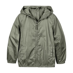 <b>KANGO</b> Winter Outdoor Canvas Hooded Windbreaker Jacket with Front Logo-Breathable & Eco-Friendly - Product Image 1