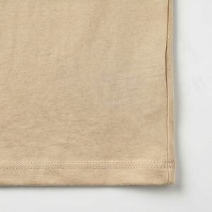 T-shirt en coton et fibre de bambou pour femme, personnalisable, de haute qualité, à manches courtes, avec logo et couleur sur mesure, vente en gros - Product Image 5