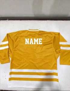 Maillot de hockey sur glace personnalisé sublimé avec sangle de combat en tissu maillé – Tenue de hockey haute performance - Product Image 2