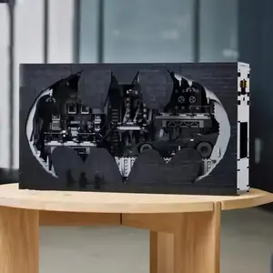 3981 ชิ้น S0923 87075 3981 ชิ้น 76252 ชุดตัวต่อแบทเคฟ ชาโดว์บ็อกซ์ ของเล่นตัวต่อจากภาพยนตร์ดัง สำหรับเด็ก ผู้ชาย ผู้ใหญ่ ของขวัญวันเกิด - Product Image 4