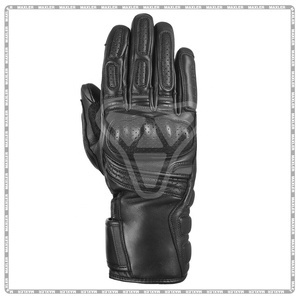 Gants de moto unisexes longs et courts, en cuir, durables, de haute qualité, équipement de protection pour l'hiver - Product Image 2