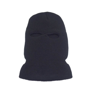 Pasamontañas de punto de alta calidad, máscara facial personalizada, gorro cálido de invierno unisex, transpirable, para deportes al aire libre. - Product Image 4