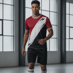 Uniforme de Fútbol Sublimado de Alto Rendimiento, Diseño Personalizado, Conjunto de Camiseta de Fútbol OEM, Ropa de Entrenamiento de Equipo Resistente a los Olores - Product Image 5