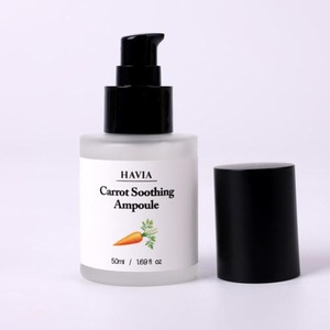 [J&G Cosmetics] HAVIA แครอท ซูทติ้ง แอมพูล เซรั่มบำรุงผิวหน้าสูตรเติมความชุ่มชื้นล้ำลึก ด้วยไลโปโซม PDRN - Product Image 1