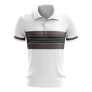 Camiseta Polo Lisa de Manga Corta al por Mayor, Camisetas Polo para Hombre con Logotipo Bordado Personalizado de Alta Calidad, Camiseta Polo 100% Algodón - Product Image 2