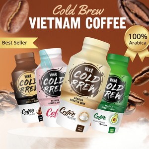 Fournisseur en gros VINUT Vietnam – Lot de 24 packs de 280 ml de café froid Smoothie à base de grains d'Arabica – Meilleures ventes – Échantillon gratuit – OEM ODM - Product Image 4