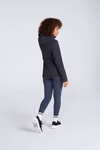 Wholesale <b>Women's</b> Hooded Softshell <b>Jacket</b> Casual Outdoor Windproof Full Zip Utility Pocket Lightweight Weather Resistant Outwear - Product Image 5