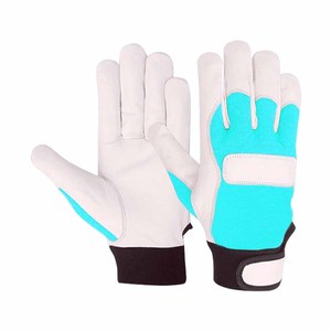 Guantes de Trabajo Resistentes al Calor, de Cuero Vacuno Granulado, con Revestimiento de Spandex en la Parte Posterior, para Trabajo Pesado - Product Image 6