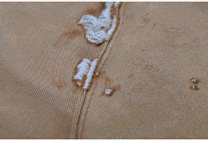 Sweat à capuche streetwear personnalisé 420 g/m² en coton épais 100 % avec fermeture éclair, effet délavé à l'acide, éclaboussures de peinture, effet soleil et vieilli vintage - Product Image 3