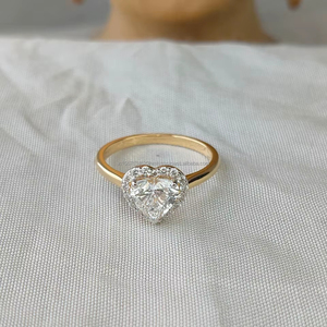 Joyería de Oro de 18K al por Mayor, Joyería de Oro Fina con Corte Ovalado y Certificado IGI para Bodas y Fiestas - Product Image 1