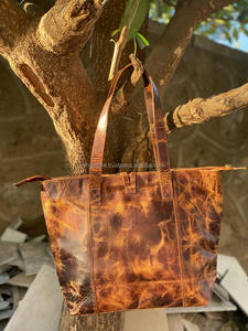 Patrón occidental Crunch Bolso de mano de cuero Bolso de compras con estilo Bolso de mujer Bolso multiusos - Product Image 6