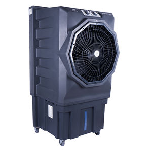 Refroidisseur d'air silencieux RAMBO 100 LTR USB de qualité supérieure (plastique) avec réservoir d'eau pour intérieur/extérieur, refroidissement longue durée pour la maison et l'hôtel - Product Image 1