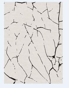 Alfombra de Lana y Viscosa de Lujo, Hecha a Mano, Diseño Moderno y Abstracto, Alfombra de Diseño Personalizada, Hecha a Mano, para Sala de Estar - Product Image 3