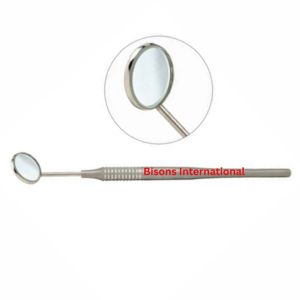 กระจกตรวจฟันแบบมีด้ามจับ ยี่ห้อ BISONS ป้องกันฝ้า ผลิตจากสแตนเลส อุปกรณ์ทันตกรรม - Product Image 3