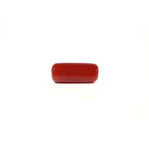 Natural Red Coral Loose Gemstone 5.85 Carat Certified Wholesale Raw - Product Image 2