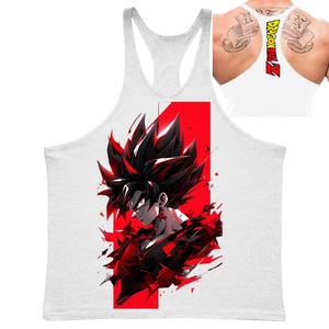 Débardeur d'été imprimé pour homme OEM ODM, en coton doux, pour la gym, l'entraînement, la musculation, le fitness, ou comme tenue décontractée de plage - Product Image 2