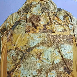 Sudadera con Capucha de Pesca de Manga Larga para Hombre, Estampado de Camuflaje Amarillo, Protección Solar UPF 50 Anti UV, Camisa de Alto Rendimiento - Product Image 6