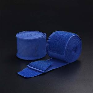 Factory Wholesale Custom Logo Cotton Polyester Boxing Hand <b>Wraps</b> Fight Training and Heavy Workout Bandages - Product Image 4