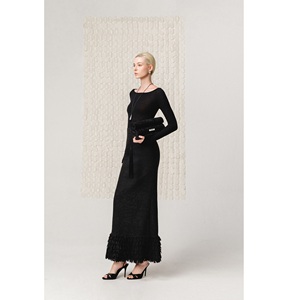 Nouvelle arrivée : chemisier élégant pour femme, haut à col bateau, manches longues, printemps/été, chemisiers élégants pour femmes - Product Image 6