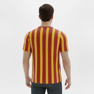 Maillot de football en polyester de haute qualité pour adulte, chemises de football classiques, motif personnalisé, vêtements pour supporters, t-shirt pour tournoi international - Product Image 4