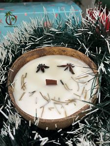 Fabricant de bougies en coquille de noix de coco naturelle au Vietnam, bougies d'aromathérapie saines, écologiques et abordables - Product Image 6