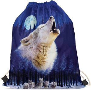 Sac de sport à cordon personnalisé imprimé tournesol et colibris, en polyester, pour la gym, le fitness et les voyages - Product Image 2