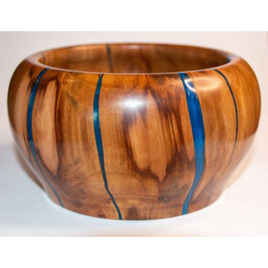Bol de service alimentaire en bois et résine de qualité supérieure pour mariage, fait main, best-seller, taille personnalisée, ustensile de cuisine, bol à mélanger - Product Image 4