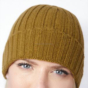 Gorro de Punto Gris Hecho a Mano, Gorro de Invierno Suave para Adolescentes y Adultos, con Logotipo Personalizado, Ideal para Viajes, Unisex, Venta al Por Mayor - Product Image 2