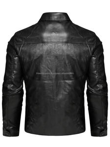 แจ็กเก็ตหนังแท้สำหรับผู้ชายเสื้อแจ็คเก็ตหนังแท้สไตล์สตรีทแวร์เสื้อแจ็คเก็ตหนังแฟชั่นใหม่2024 - Product Image 5