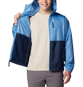 Veste coupe-vent avec logo personnalisé, veste imperméable, veste de pêche pour homme, coupe-vent pour homme - Product Image 3