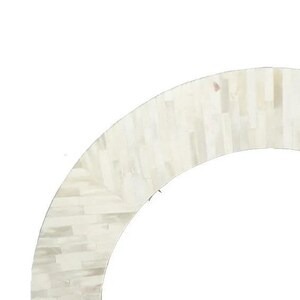 High Quality Modern Round <b>Framed</b> Bone Inlay Handmade Wall <b>Mirror</b> for Home Wall Decoration - Product Image 4