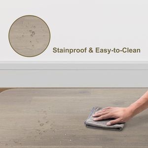 Tapis de chaise de bureau en PVC transparent pour sols durs, 120x75cm, rectangulaire - Product Image 3