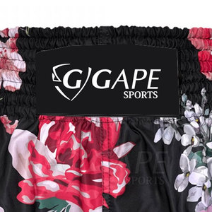 กางเกงมวยไทย GAPE SPORTS คุณภาพพรีเมียม ดีไซน์สั่งทำพิเศษ รุ่น 2026 ระบายอากาศได้ดี แห้งเร็ว น้ำหนักเบา ทนทาน ผลิตจากโพลีเอสเตอร์ 100% สำหรับทุกเพศ - Product Image 6