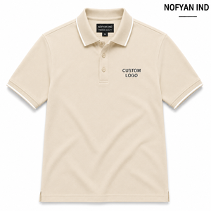 Oversized Cotton Polo Shirt 280 GSM | <b>Drop</b> Shoulder Streetwear Polo | Custom Woven Labels | Private Label Factory Price - Product Image 1