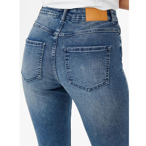 Pantalones Vaqueros Anchos de Mujer 2026: Nueva Moda Casual, Lavado Medio, Cintura Alta, Ecológicos, Transpirables, con Diseño de Abertura - Product Image 6