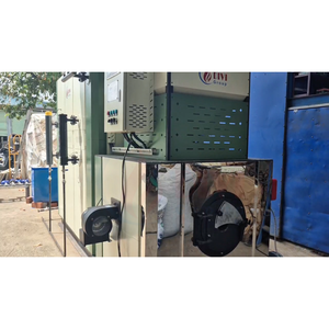 Chaudière à vapeur industrielle compacte à biomasse 1-5 tonnes CFB, alimentée à granulés de bois, haute efficacité - Product Image 6