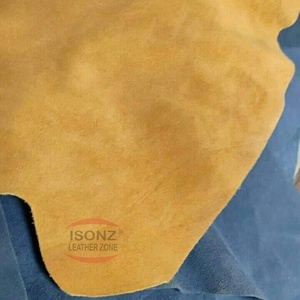 ISONZ Cuir suédé véritable personnalisé de haute qualité pour chaussures, sacs, portefeuilles, canapés, vêtements, articles divers - Résistant à l'eau - Product Image 2