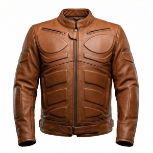 Veste de moto en cuir véritable pour homme de qualité supérieure, nouvelle arrivée, vestes de moto d'hiver, protections amovibles, personnalisables - Product Image 1
