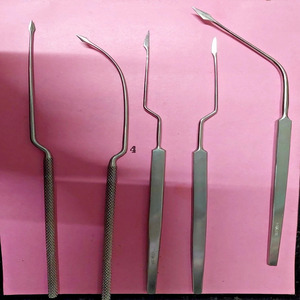 Jamso Industries JI-3508 Lumbar Spine Surgery Curettes <b>Set</b> 5 <b>Pc</b> Surgical Tools Manual Stainless Steel Class I CE Certified - Product Image 1