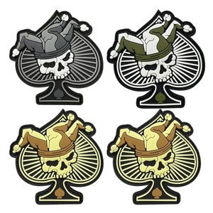 Backpack Viking Patch Clown Black Morale Badge Night <b>Light</b> for Armband - Product Image 3