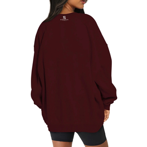 Sudadera Unisex de Algodón y Felpa con Cuello Redondo, Personalizable con Logotipo Bordado o Impreso, Manga Larga, Estilo Casual para Gimnasio y Vida Diaria, Venta al Por Mayor - Product Image 6