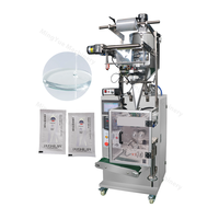 Machine de scellage automatique pneumatique haute capacité pour sachets de liquides (ketchup, sauces alimentaires, produits chimiques) – Entraînement motorisé pour sacs en plastique/papier
