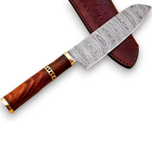 Couteau de chef en acier Damas de qualité supérieure pour la cuisine, couteau de cuisine Damas personnalisé, couteau de chef ultra-affûté, fourniture directe d'usine OEM - Product Image 2