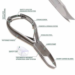 Razor Edge Ingrown Toe <b>Nail</b> Cutter Podiatry stainless steel cuticle <b>nail</b> nippers - Product Image 3