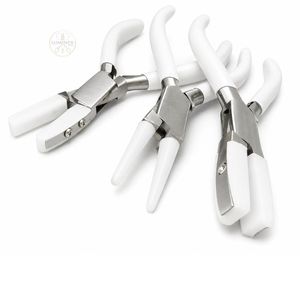 3 Nylon Jaw <b>Pliers</b> <b>Set</b> Jewelry Craft Bead Wire Working Bending Forming HD Tools - Product Image 1