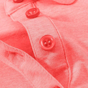 Camisa polo para mujer con botones, de algodón suave, manga corta, informal, transpirable, cómoda, elegante, moderna, para el día a día. - Product Image 6