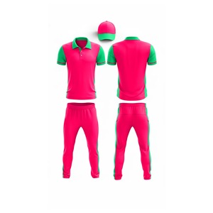 ชุดยูนิฟอร์มคริกเก็ตพิมพ์ลายแบบซับลิเมชั่นสไตล์ใหม่สำหรับผู้ใหญ่ ผ้าคุณภาพสูง ออกแบบเองได้ น้ำหนักเบา ระบายอากาศได้ดี แห้งเร็ว - Product Image 3