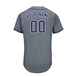 Nouveau style de maillot de baseball/softball personnalisé pour homme, couleur personnalisée, coupe ajustée, respirant, col en V, sublimation personnalisée, équipe adulte - Product Image 6