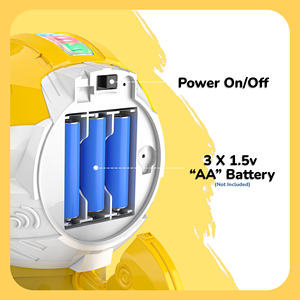 Jouet pieuvre musicale à piles fabriqué en Inde avec moteur à friction et lumière, jouet créature marine pour enfants, idéal comme cadeau - Product Image 4