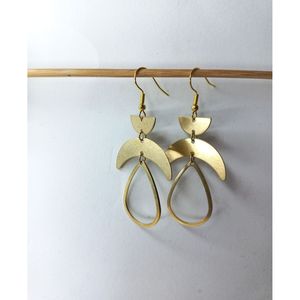Bijoux de luxe écologiques de style artisanal de qualité supérieure, modèle 1, en cuivre et laiton durables, pour les occasions spéciales, design exclusif - Product Image 5